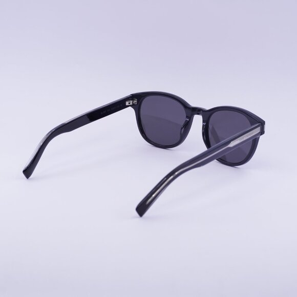 Saint Laurent SL620 001 Sunglasses Black Round Frame, Black Lenses - Picture 9 of 10